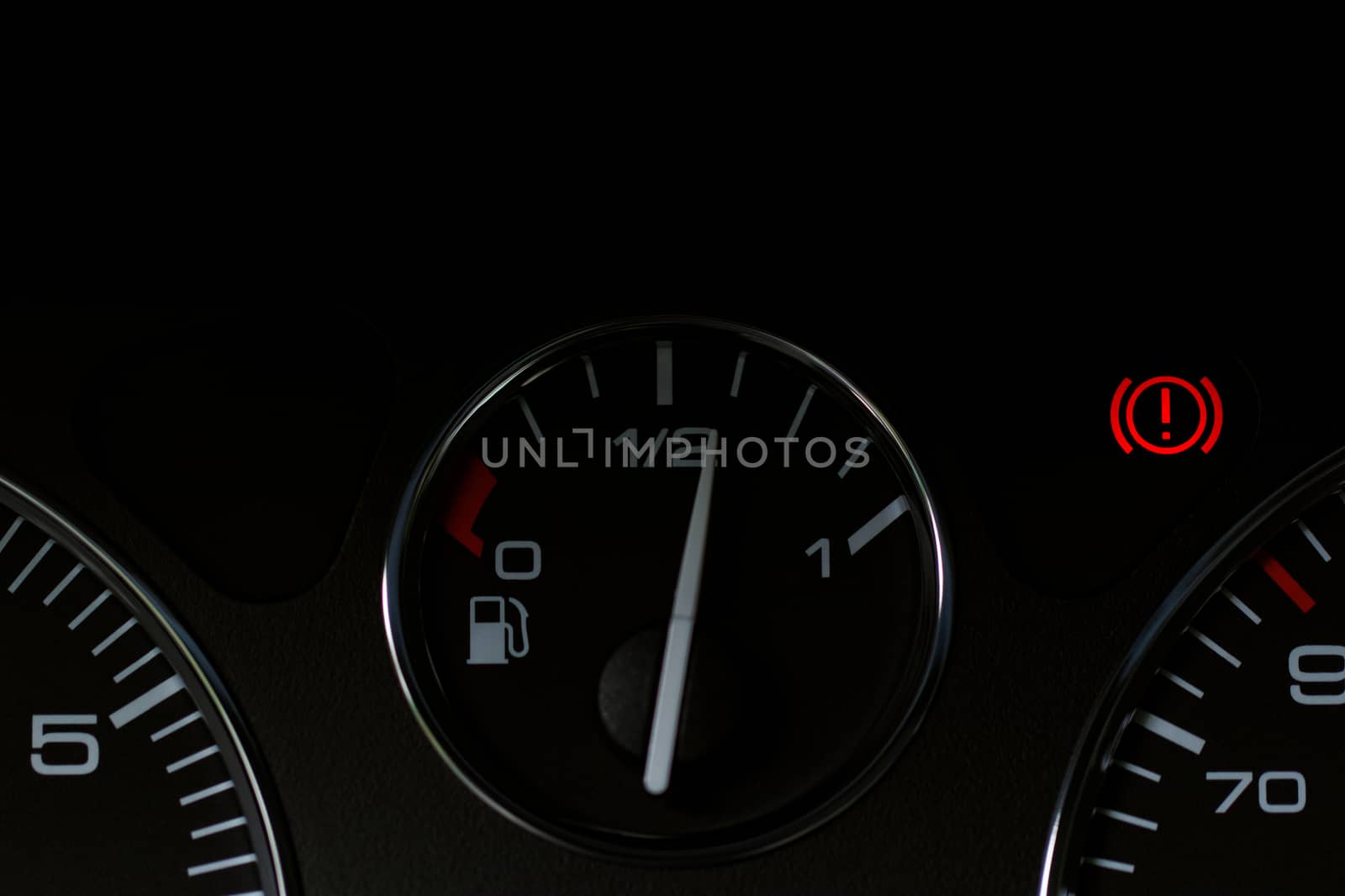 Close up modern car dashboard by NagyDodo