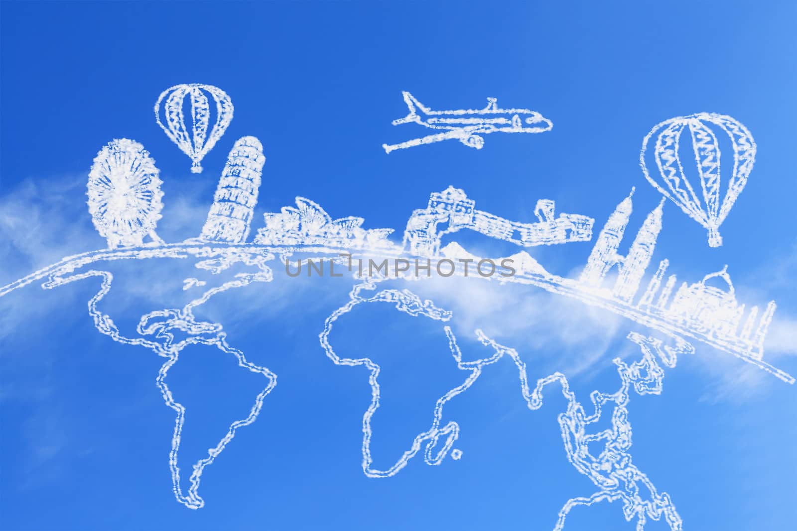 Travel the world and cloud