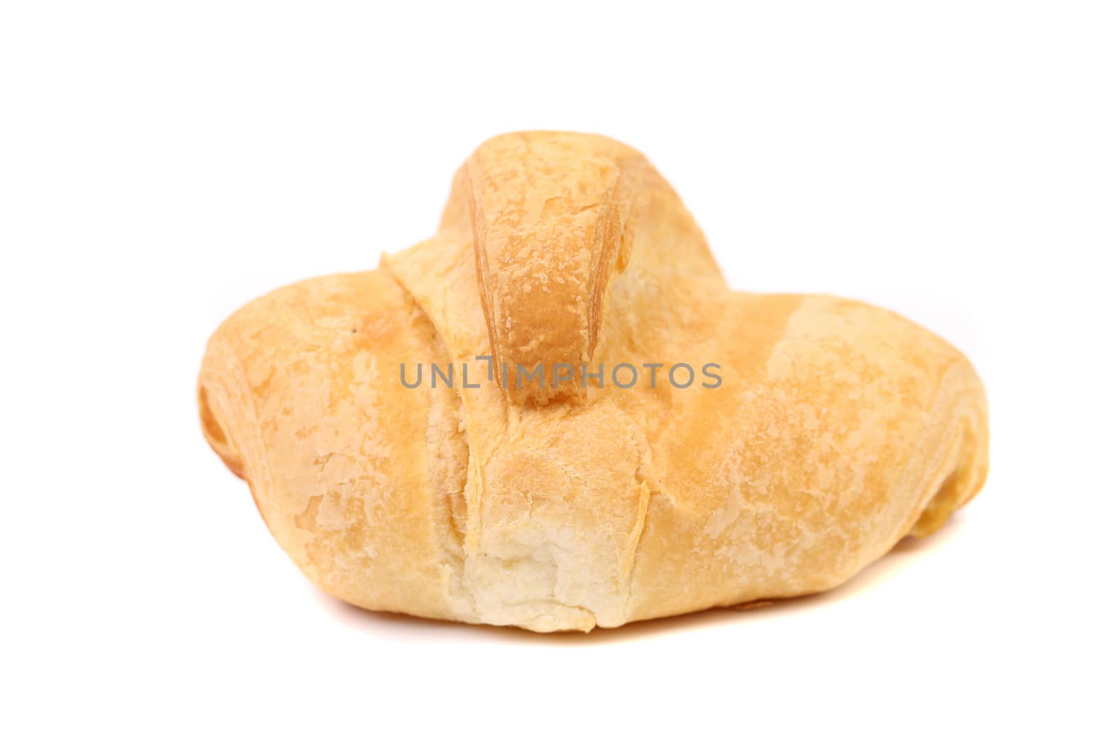 Image of croissant isolated on a white background.