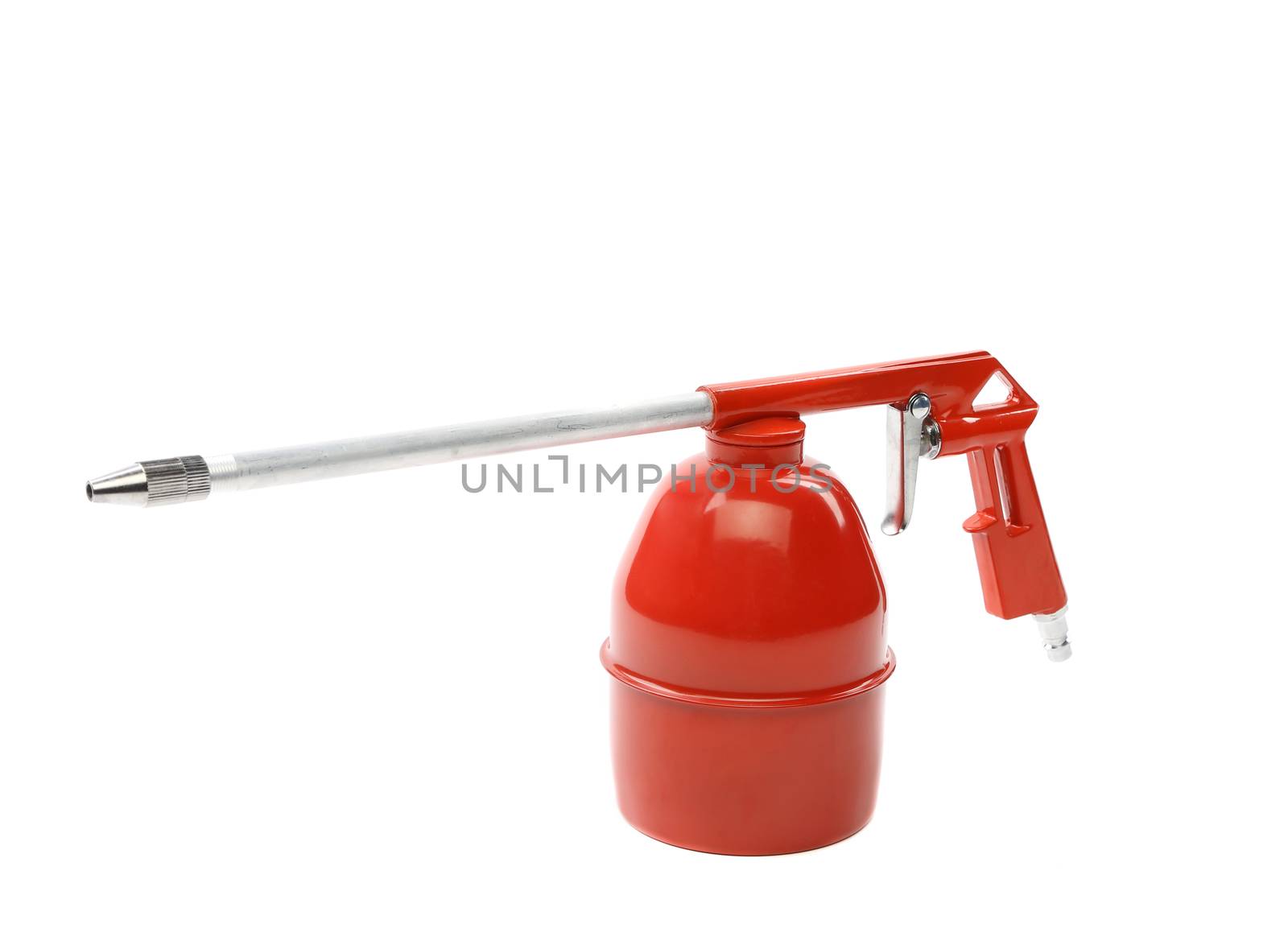 Spray gun isolated over a white background