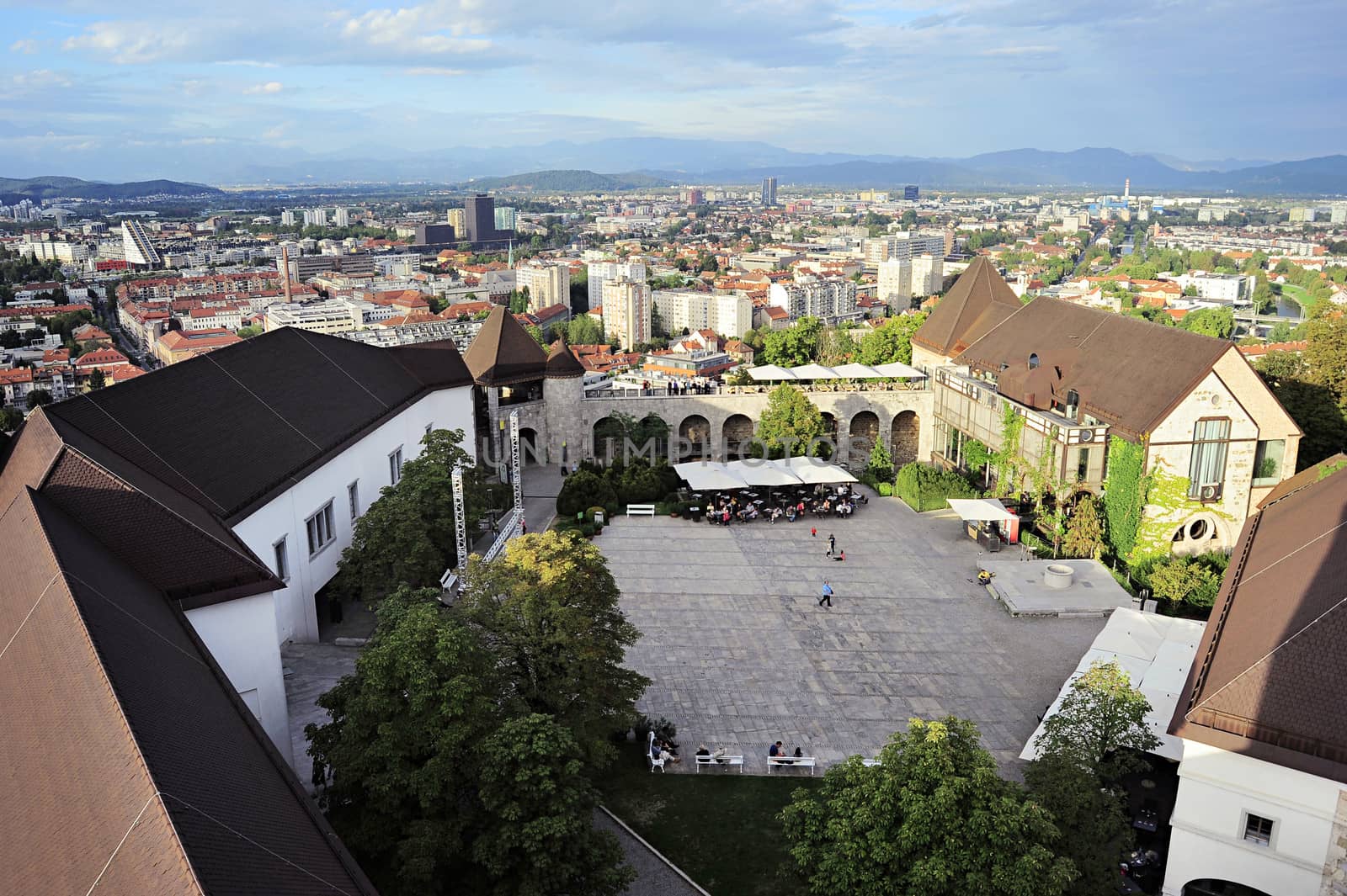  Ljubljana Castle, famous destinations in Slovenia
