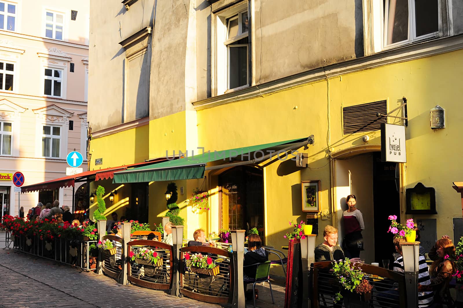 Krakow street cafe by joyfull
