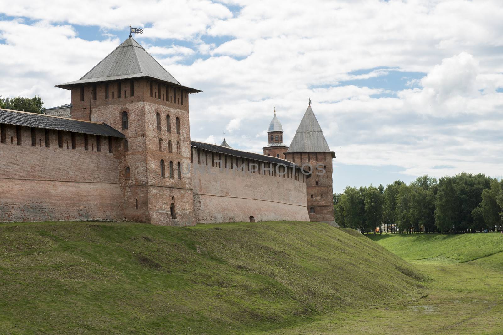 Ancient fortress Novgorod by Alenmax