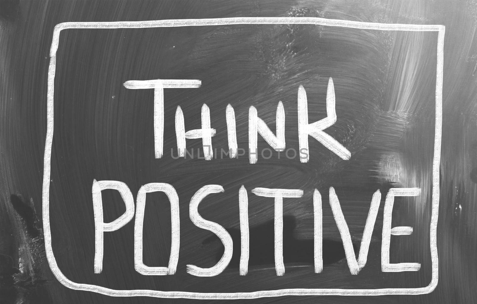 Think Positive Concept
