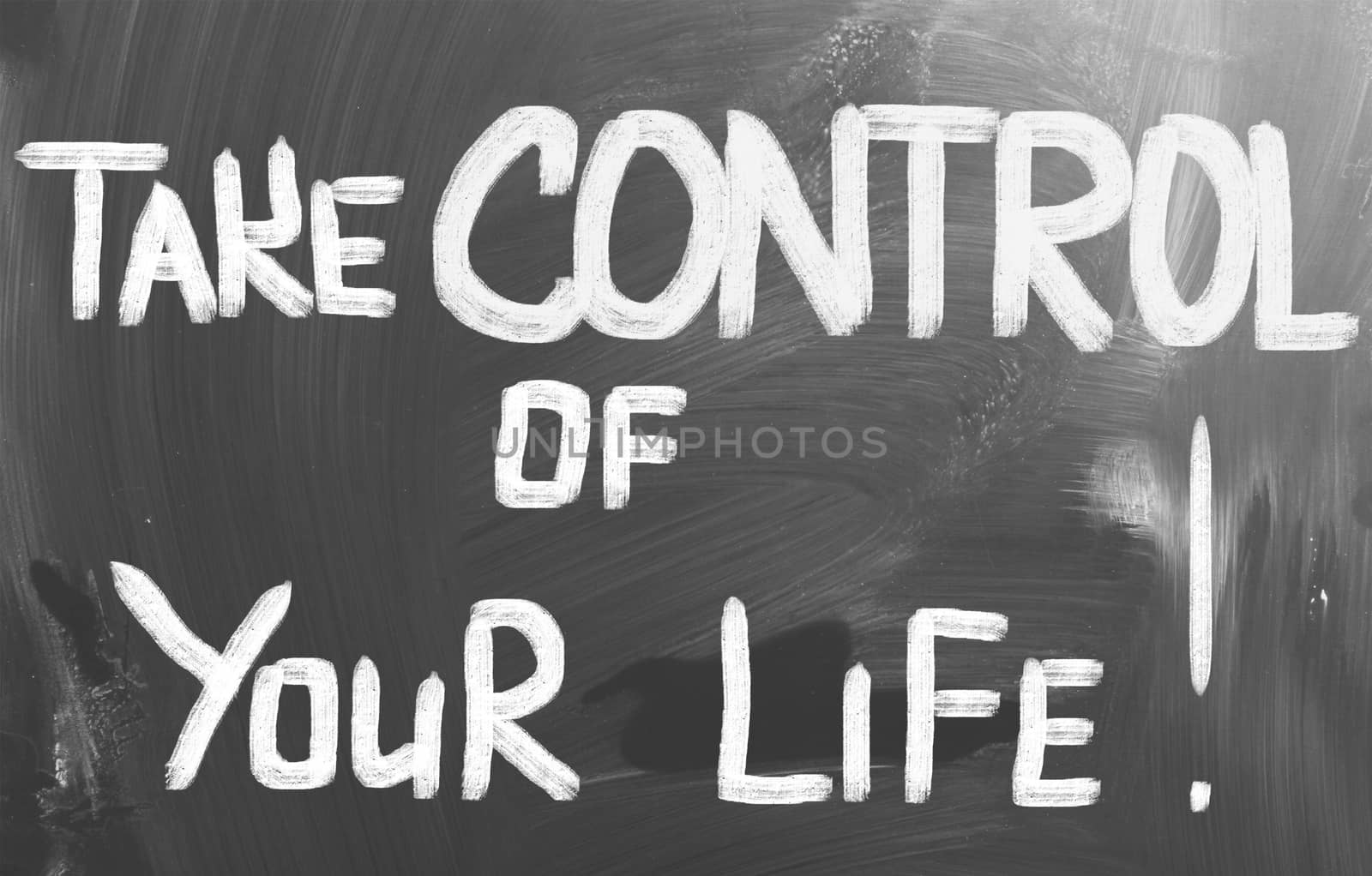 Take Control Of Your Life Concept
