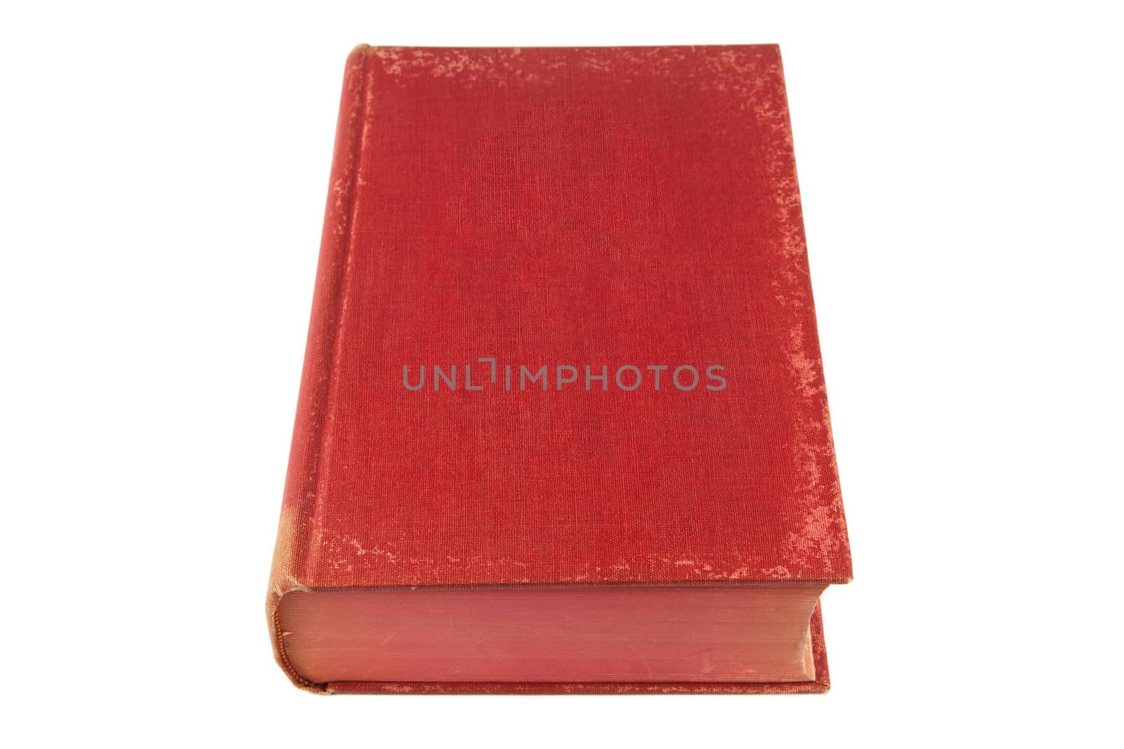 Old book on white background