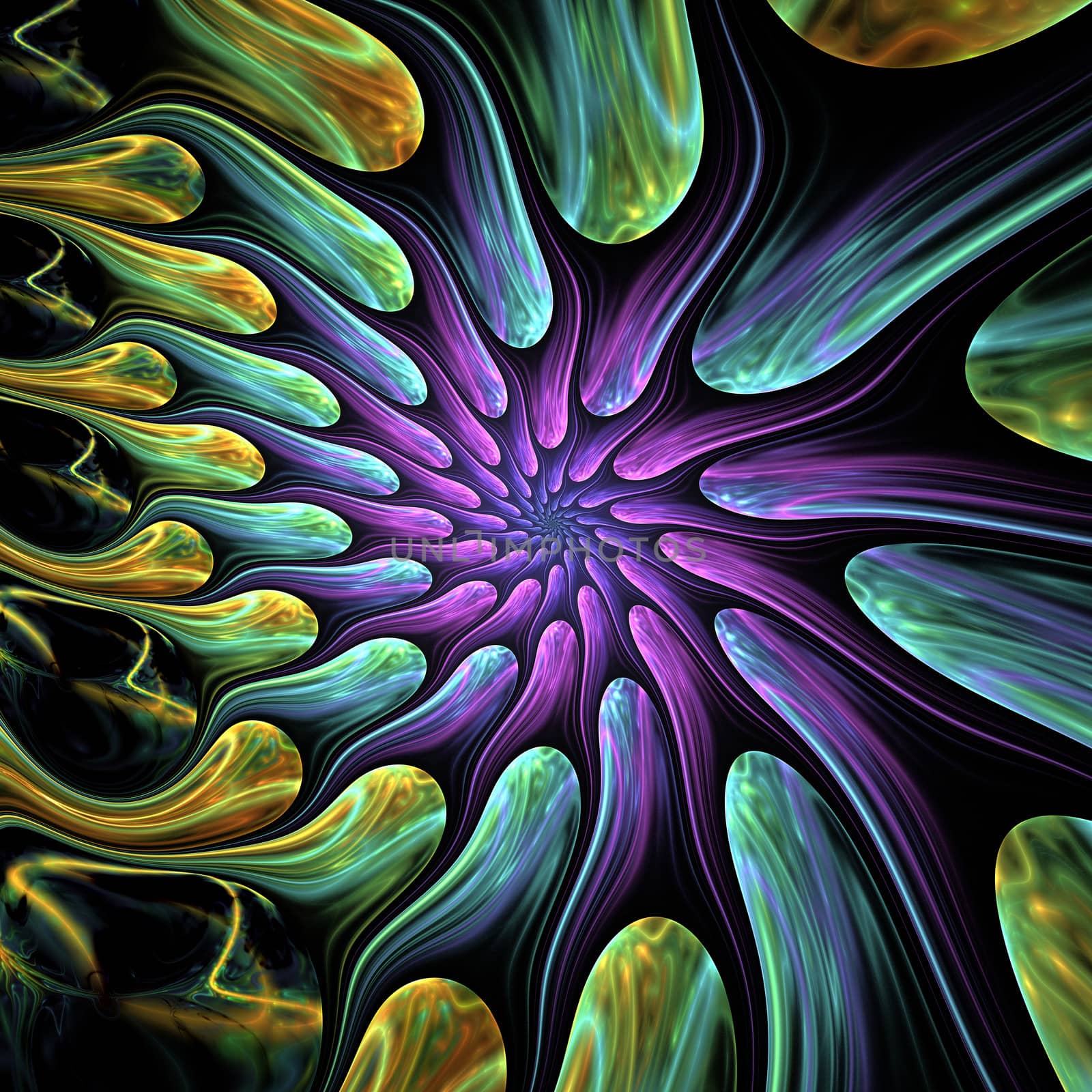 Abstract fractal color background by jame_j@homail.com
