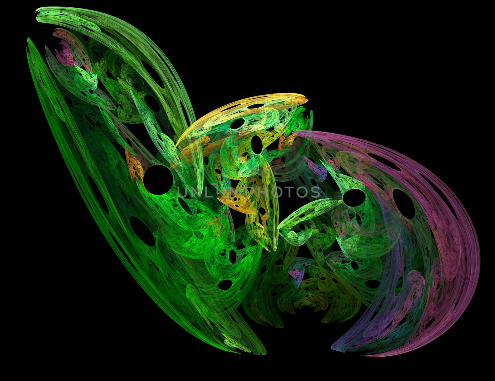 Abstract fractal background by jame_j@homail.com