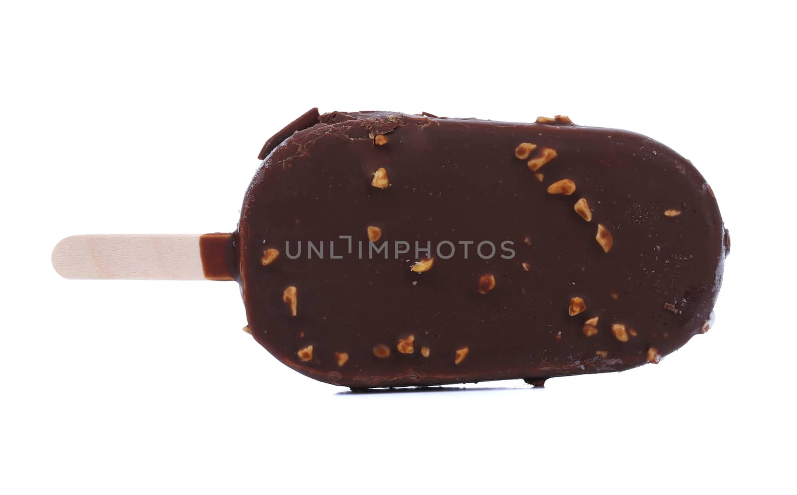 Ice cream isolated on a white background