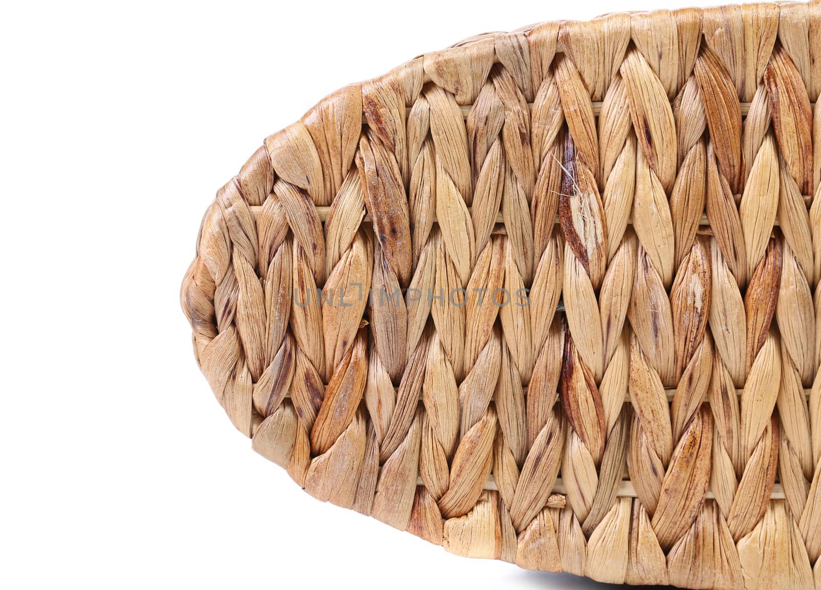 Wicker Basket texture. Background. There is space for text.