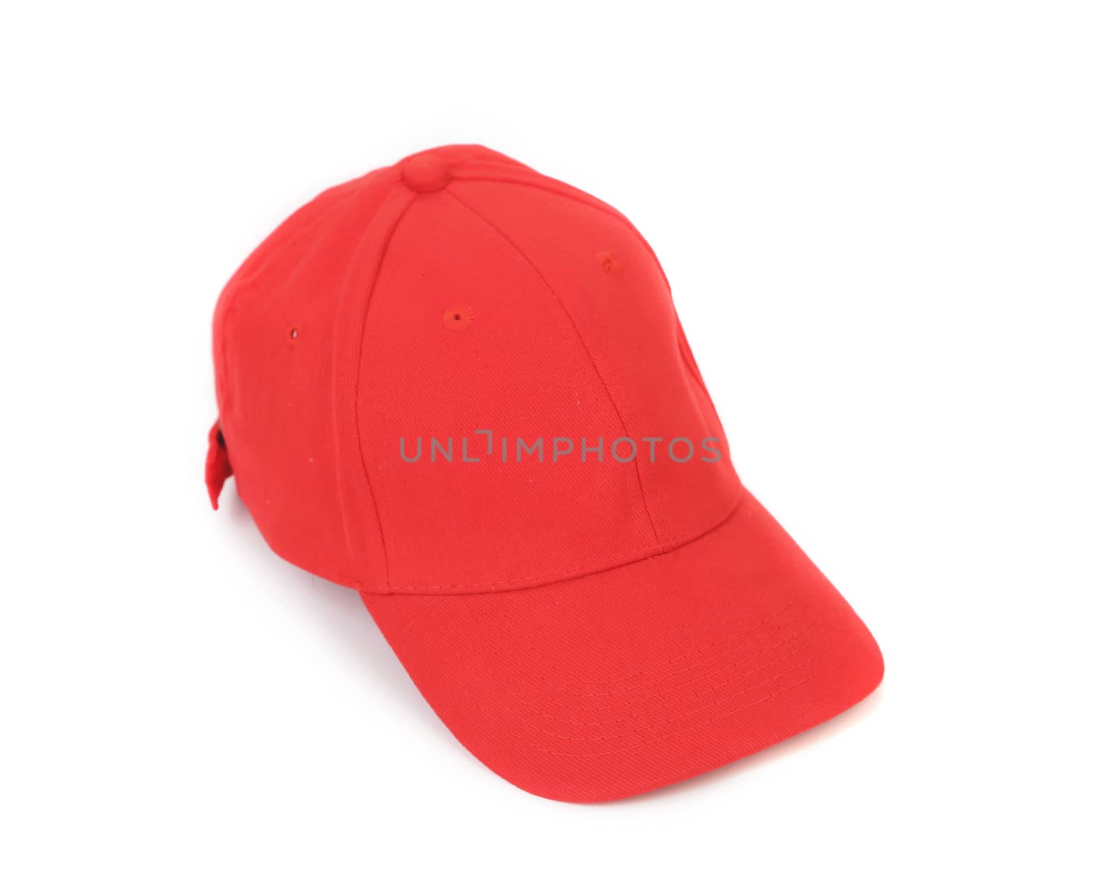 Working peaked cap. Isolated on a white background.
