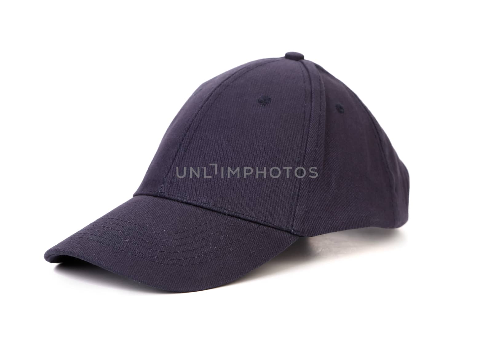 Working peaked cap. Isolated on a white background.