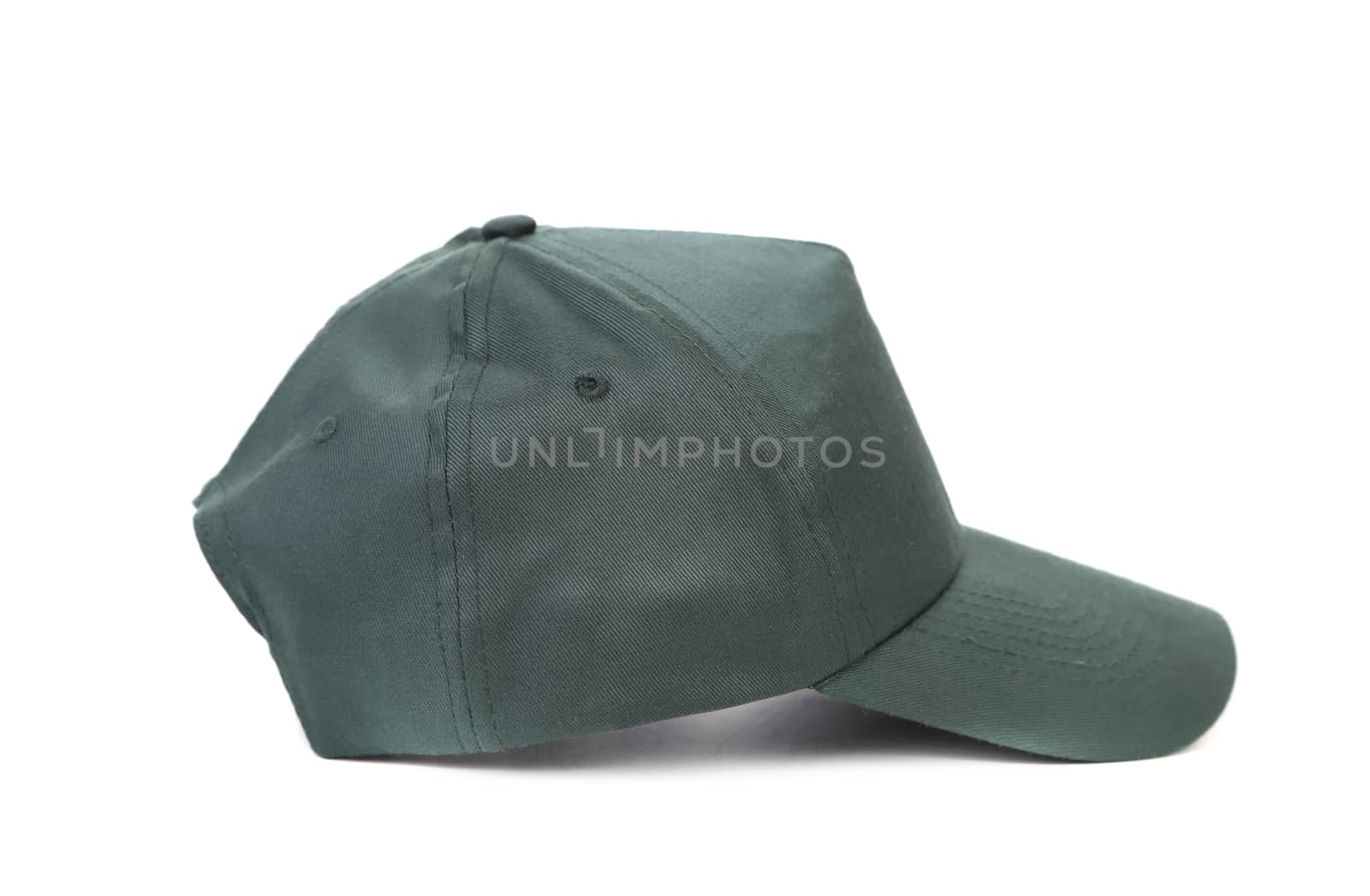 Working peaked cap. Isolated on a white background.