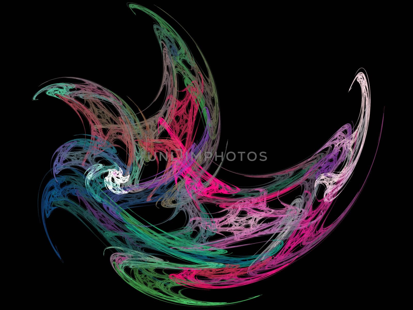 Abstract fractal color background by jame_j@homail.com