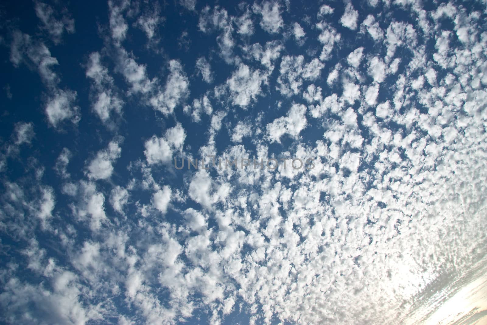 Blue sky white clouds