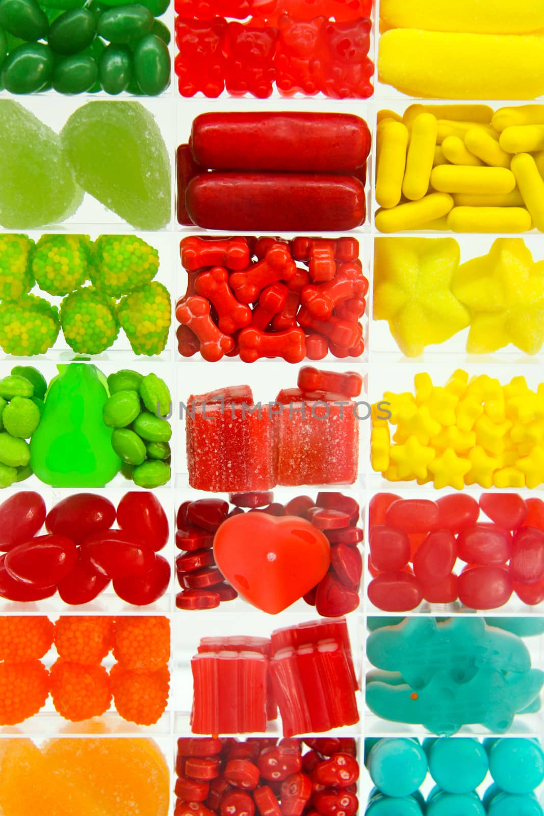 Candies assortment