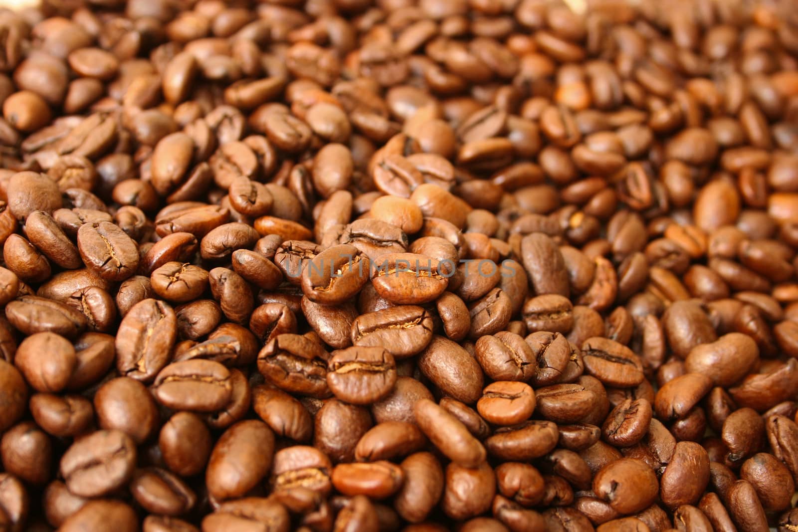 Coffee beans background