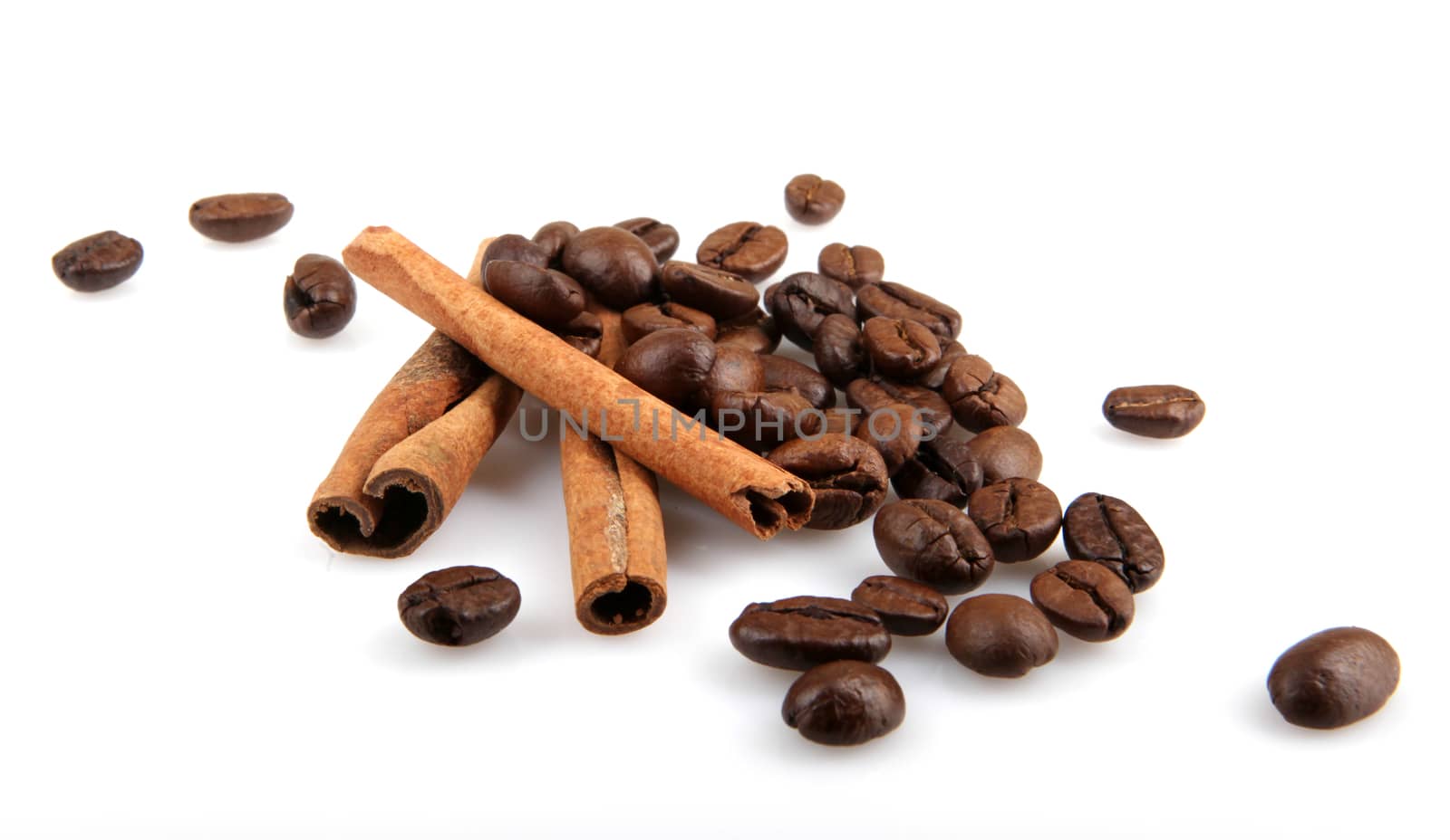 Cinnamon Isolated On White