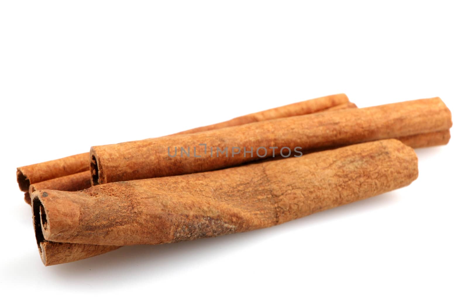 Cinnamon Isolated On White