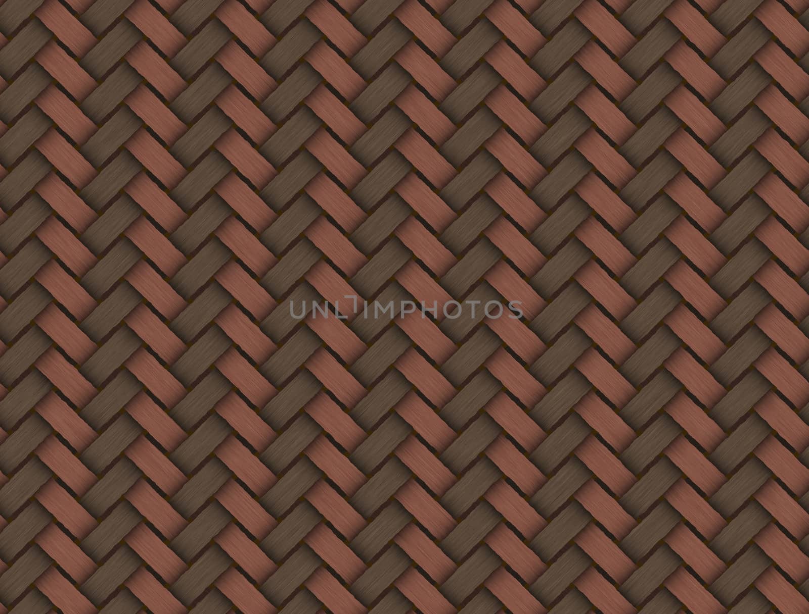 Brown wicker texture used as a background