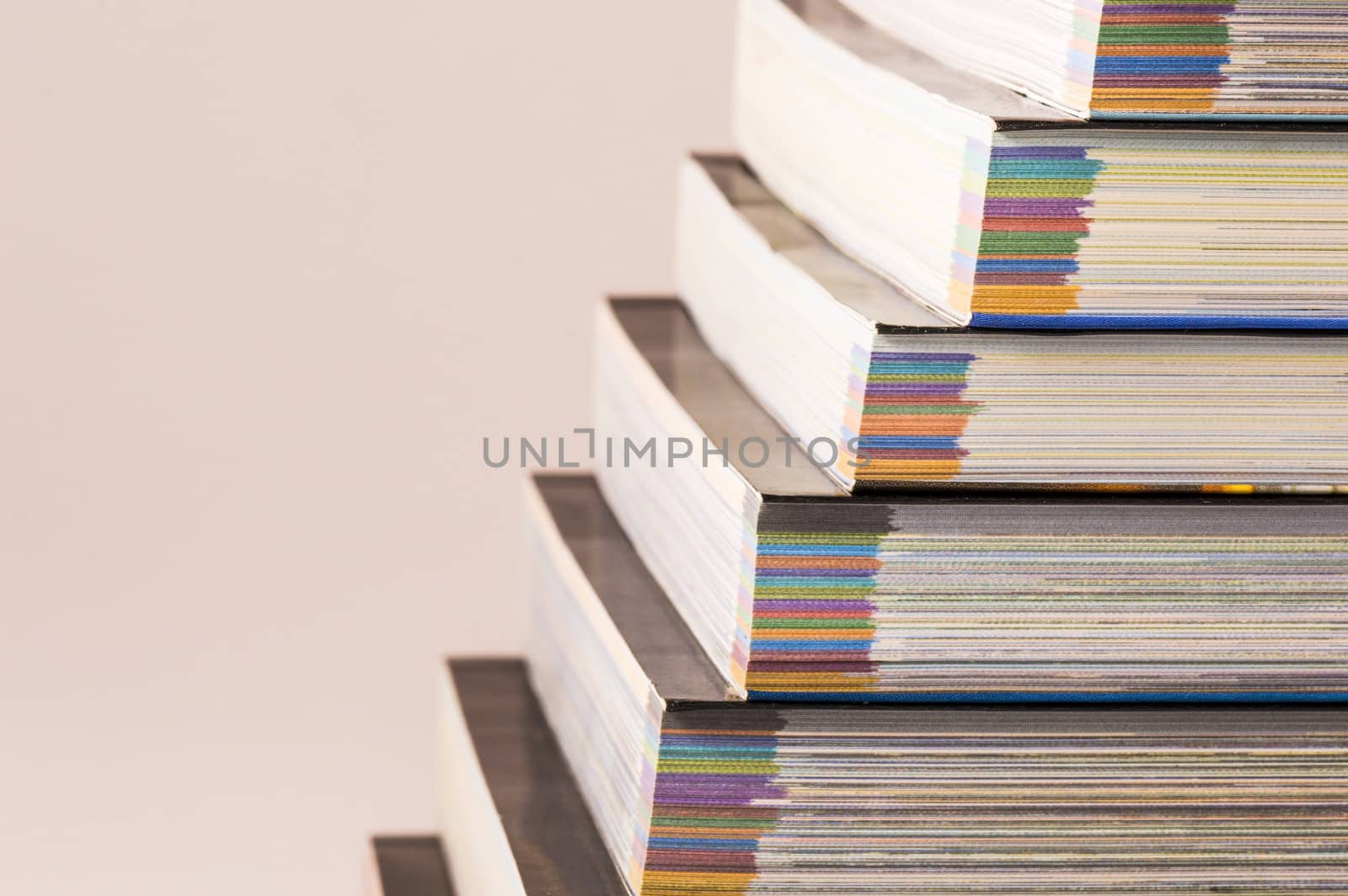 staircase made of books