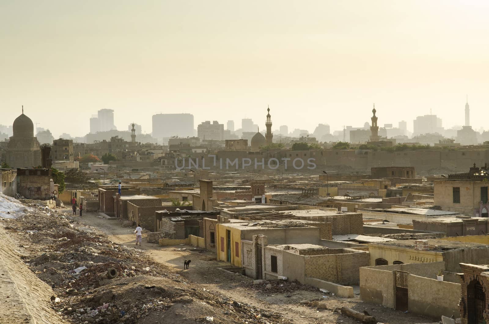 city of the dead slum in cairo egypt by jackmalipan