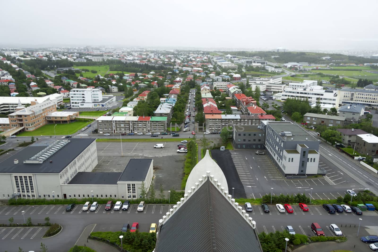 Downtown Reykjavik, Iceland by Tetyana