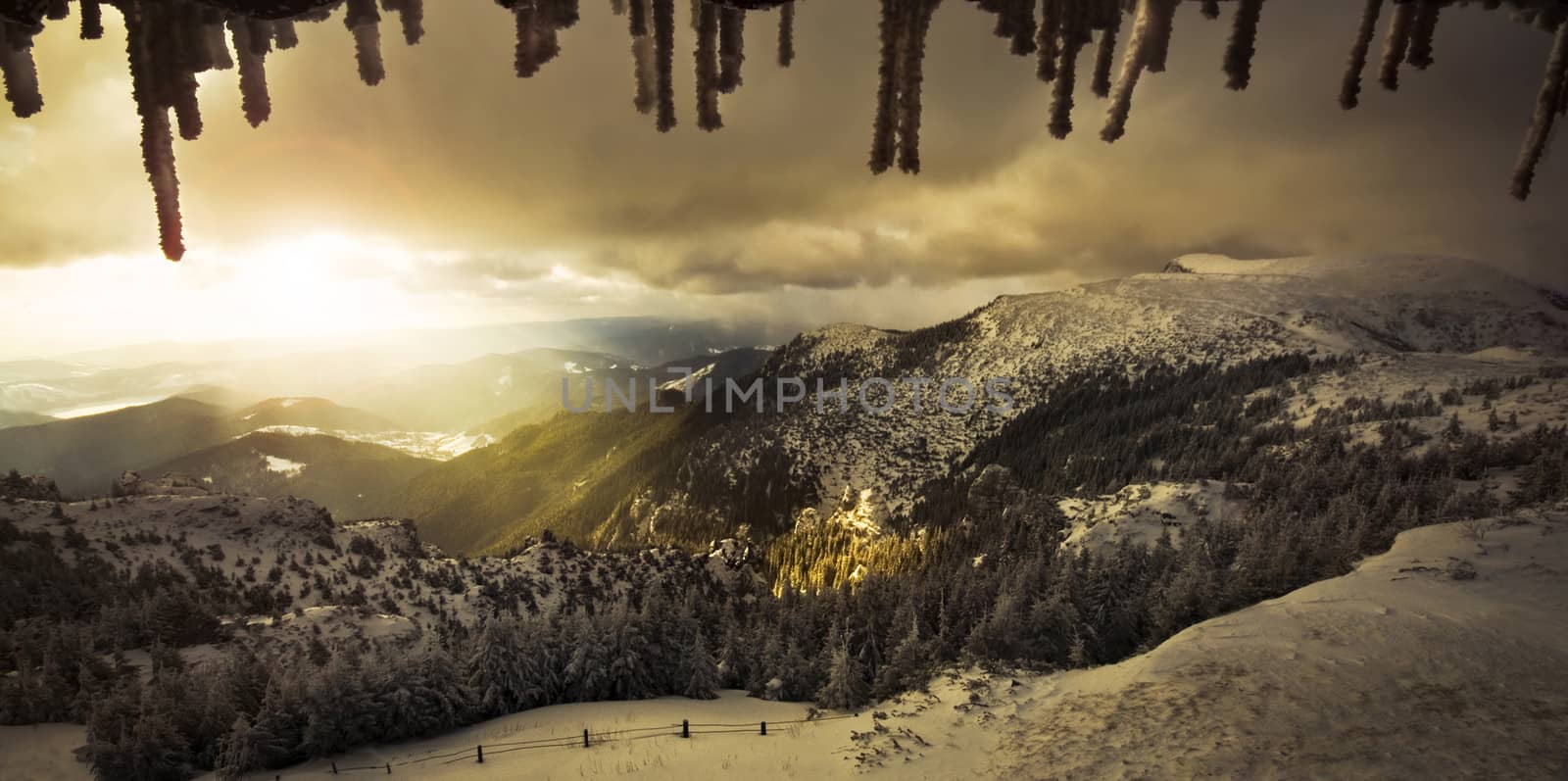 winter landscape by johny007pan