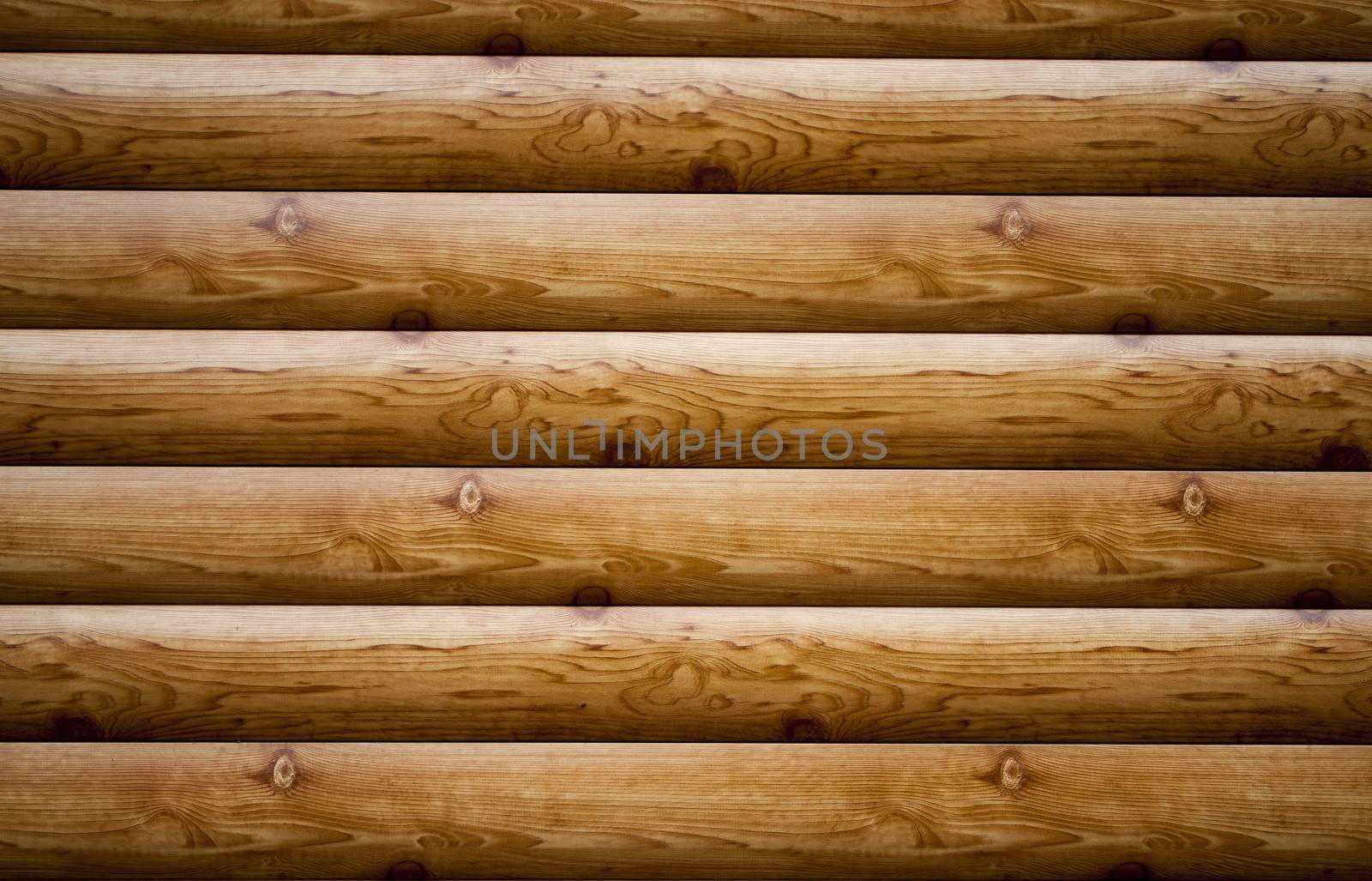 Close up of new blockhouse wall background