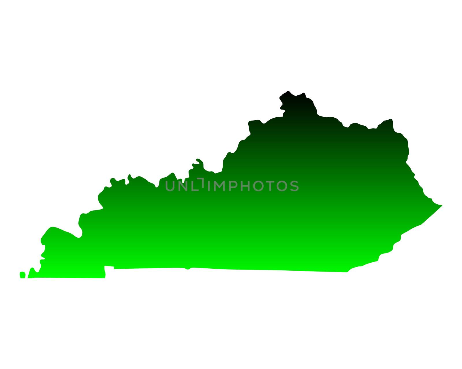 Map of Kentucky