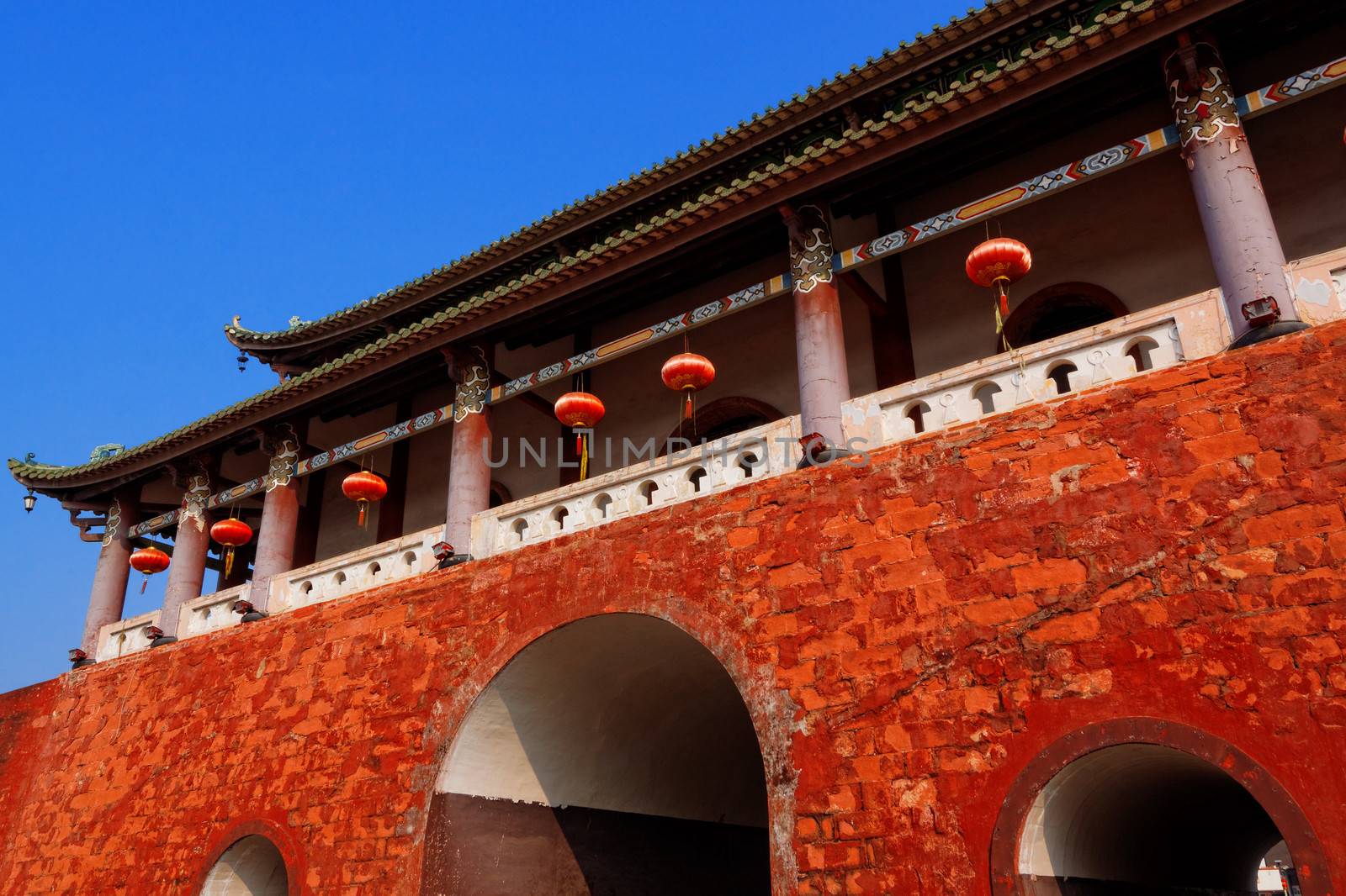 China city gate