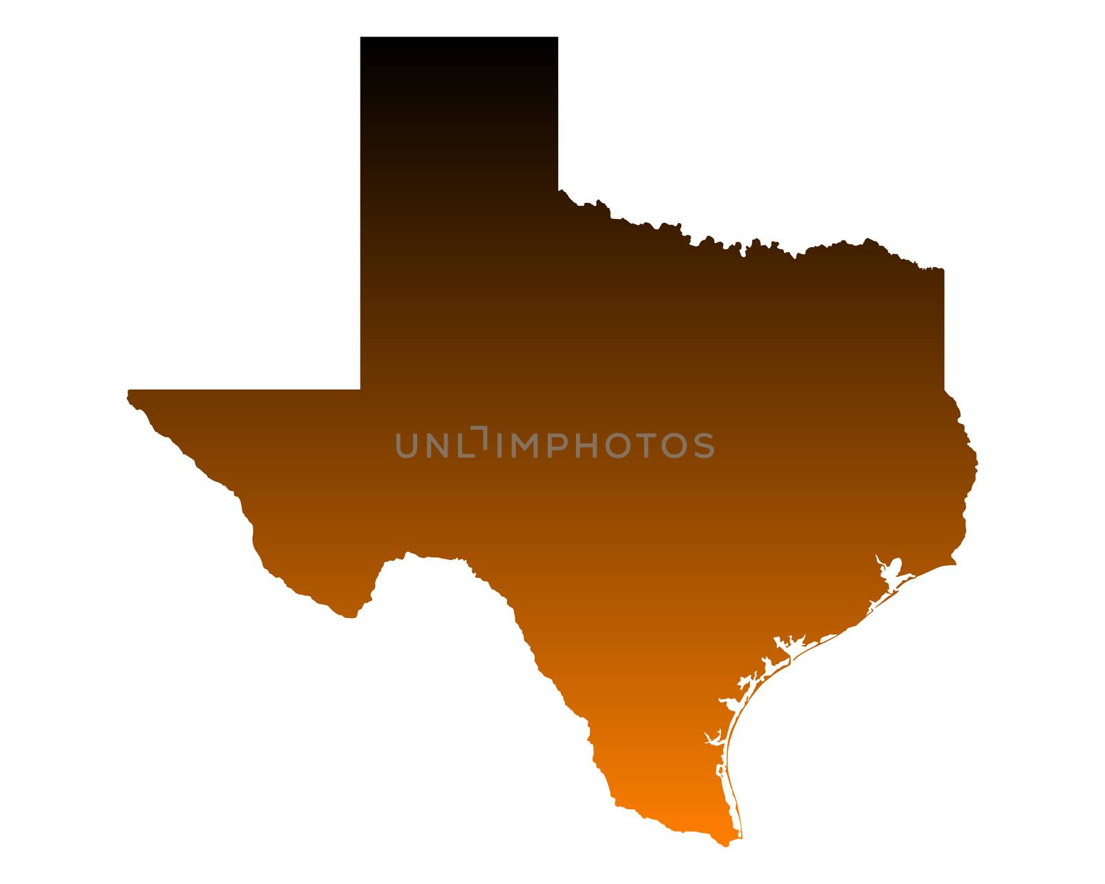 Map of Texas