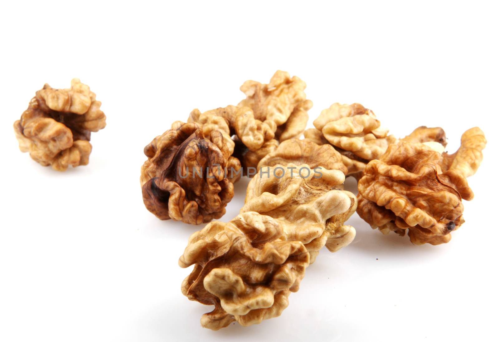 Walnuts Isolated