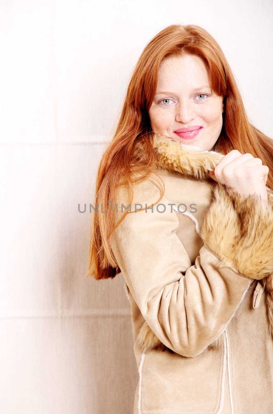 Woman in Winter clothes	 by Spectral