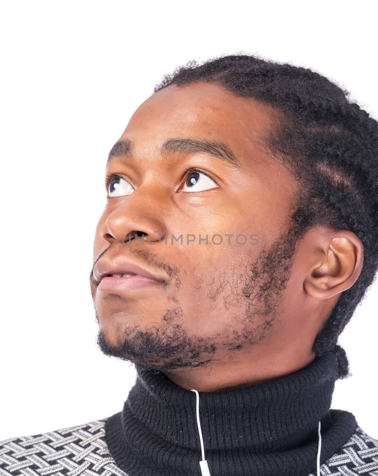 Portrait of a handsome African-American by Discovod
