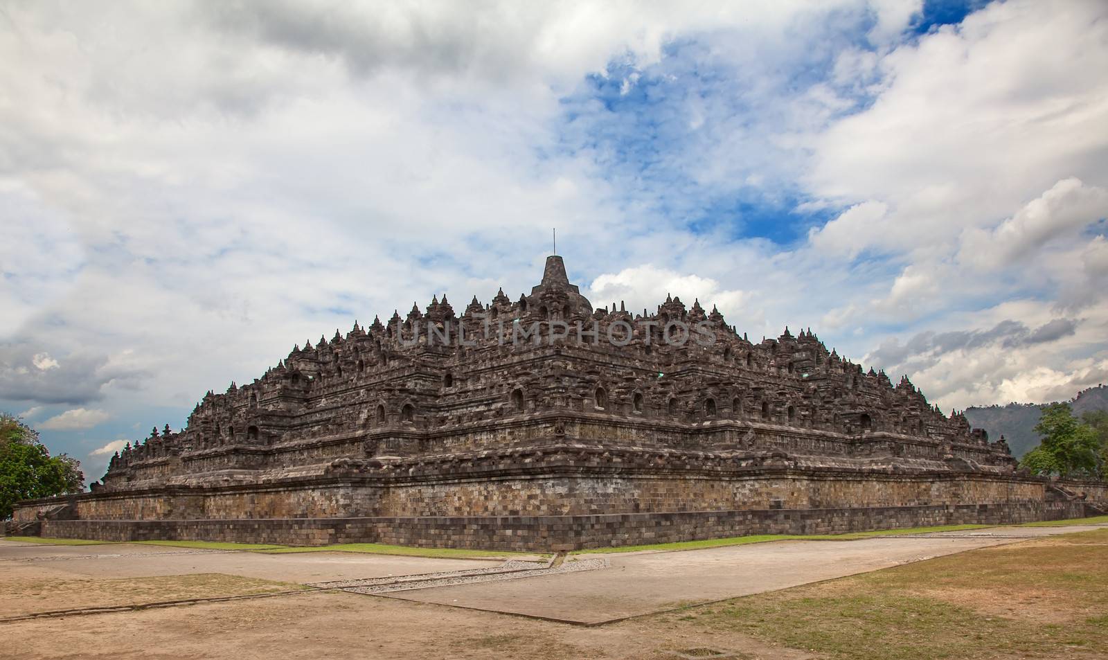 Borobudur temple in Indonesia by swisshippo
