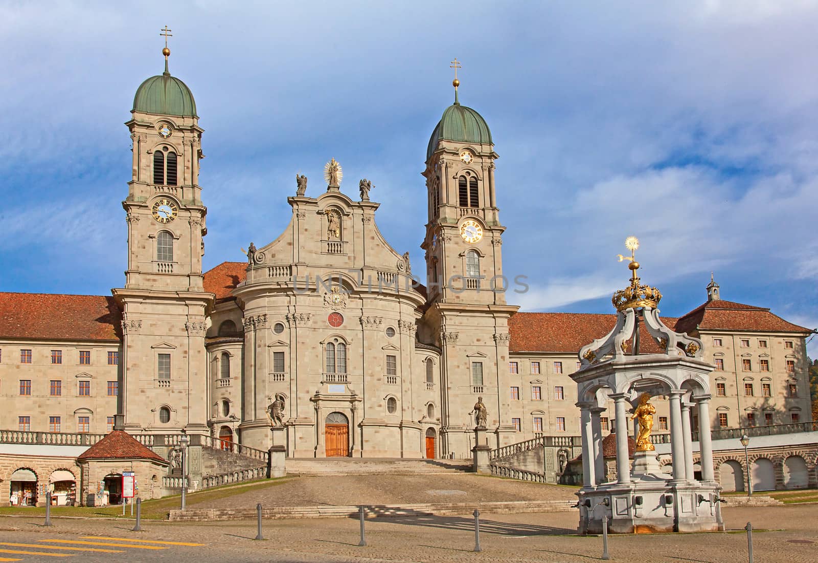 Benedictine abbey of Einsiedeln near Zurich, Switzerland