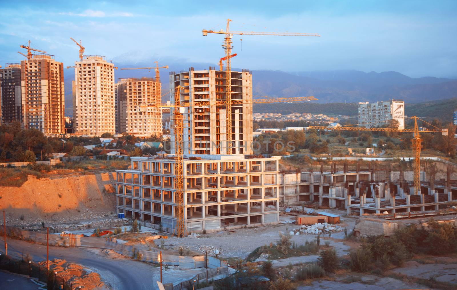 Buildings to be constructed in the city