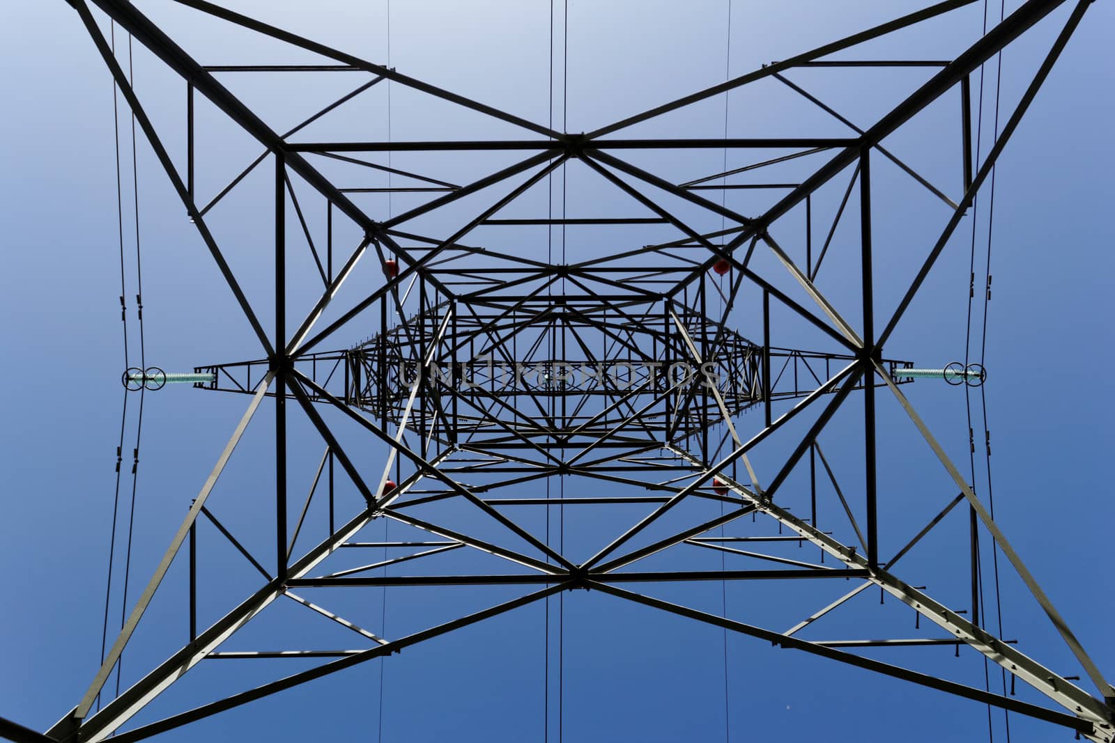 Detail of electricity pylon by NagyDodo
