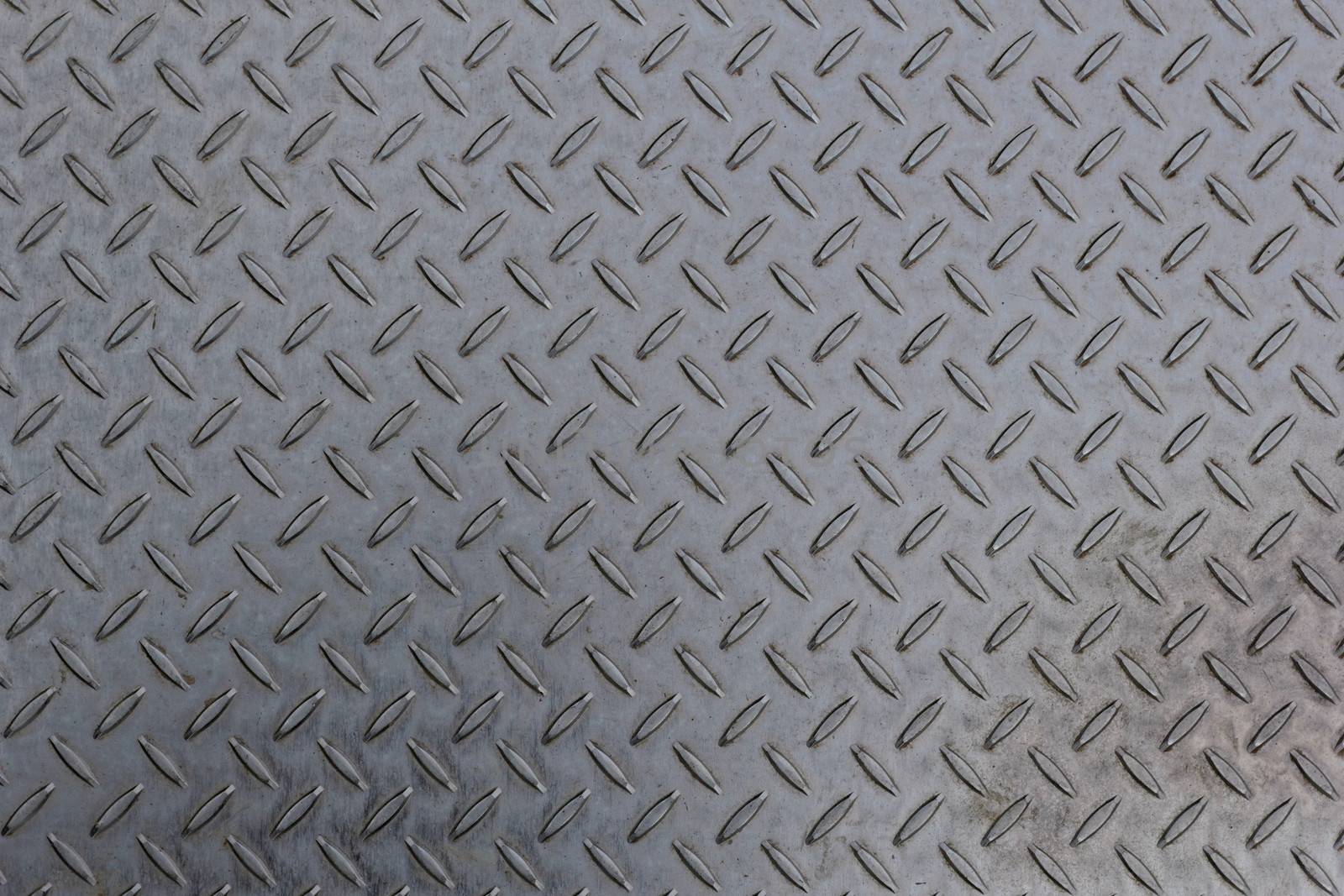 Seamless steel diamond plate texture