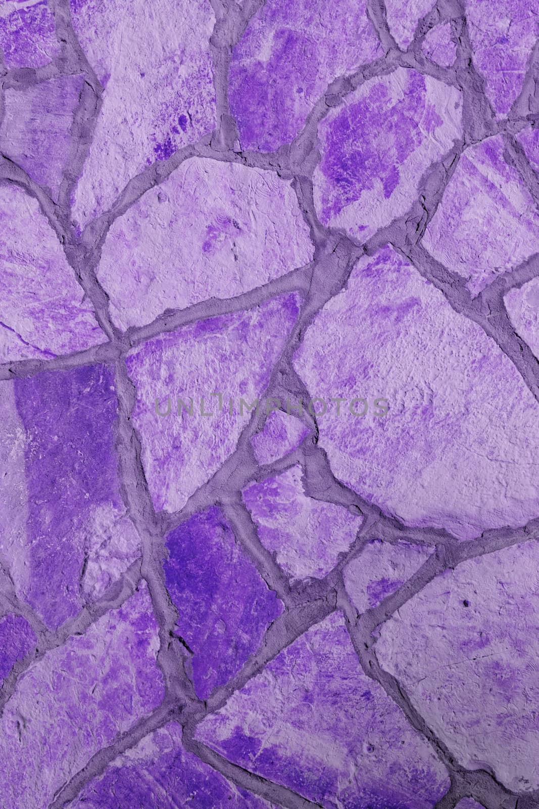 Background of a large stone wall texture (purple)