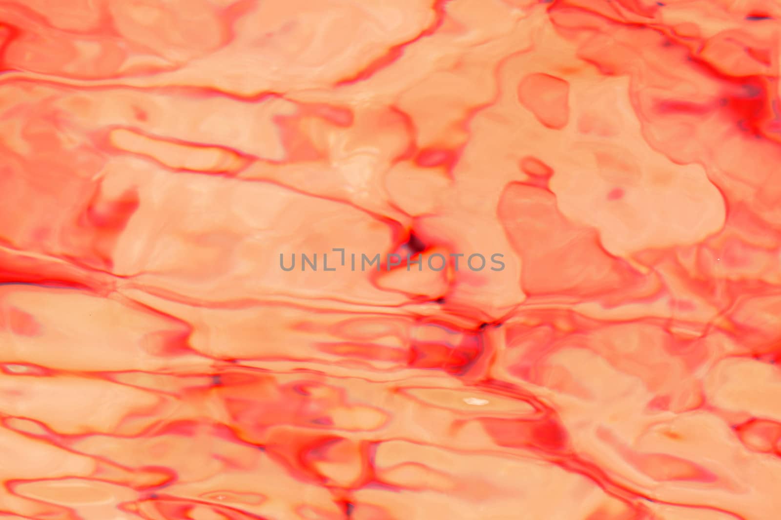 orange abstract background of wavy water surface by NagyDodo