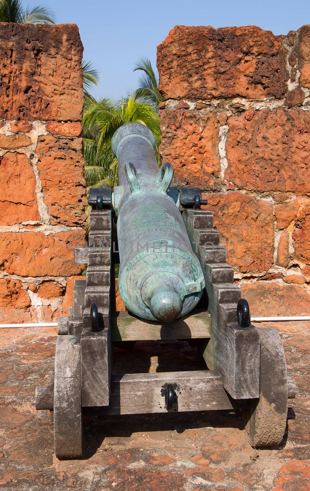 Old portugese fort in Maputo, Mozambique