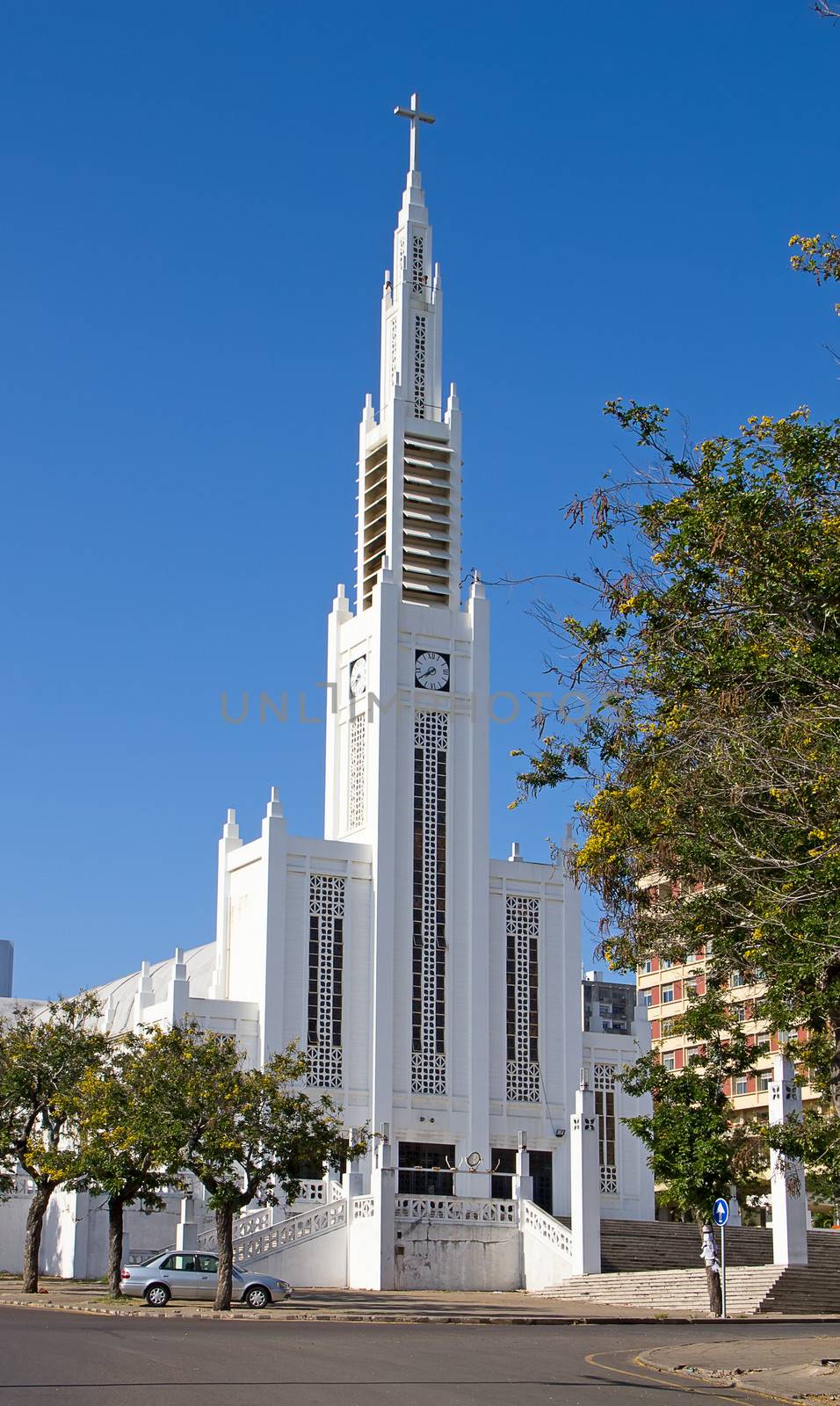 The Roman Catholic Cathedral in Maputo, Mozambique