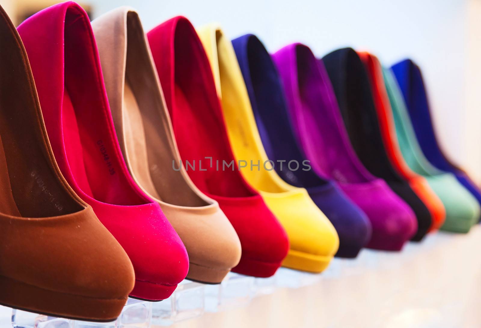 colorful leather shoes by swisshippo