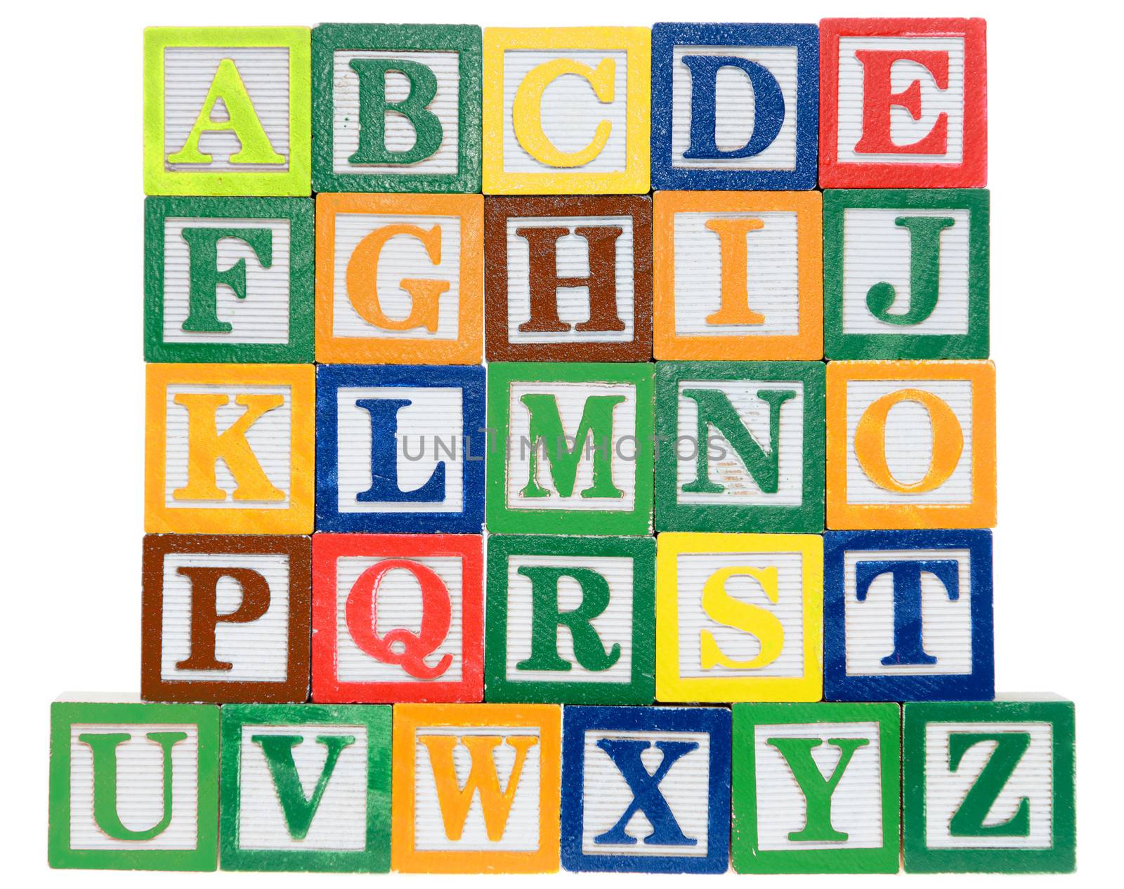 Letter blocks in alphabetical order by dragon_fang