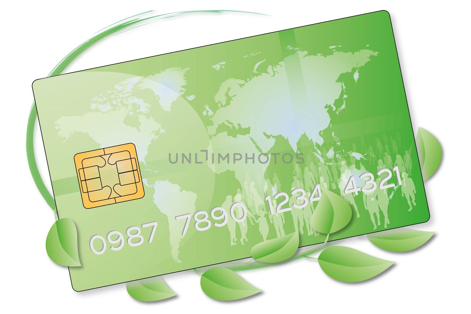 a credit card for the payment of medical, hospital, pharmaceutical and cardiovascular