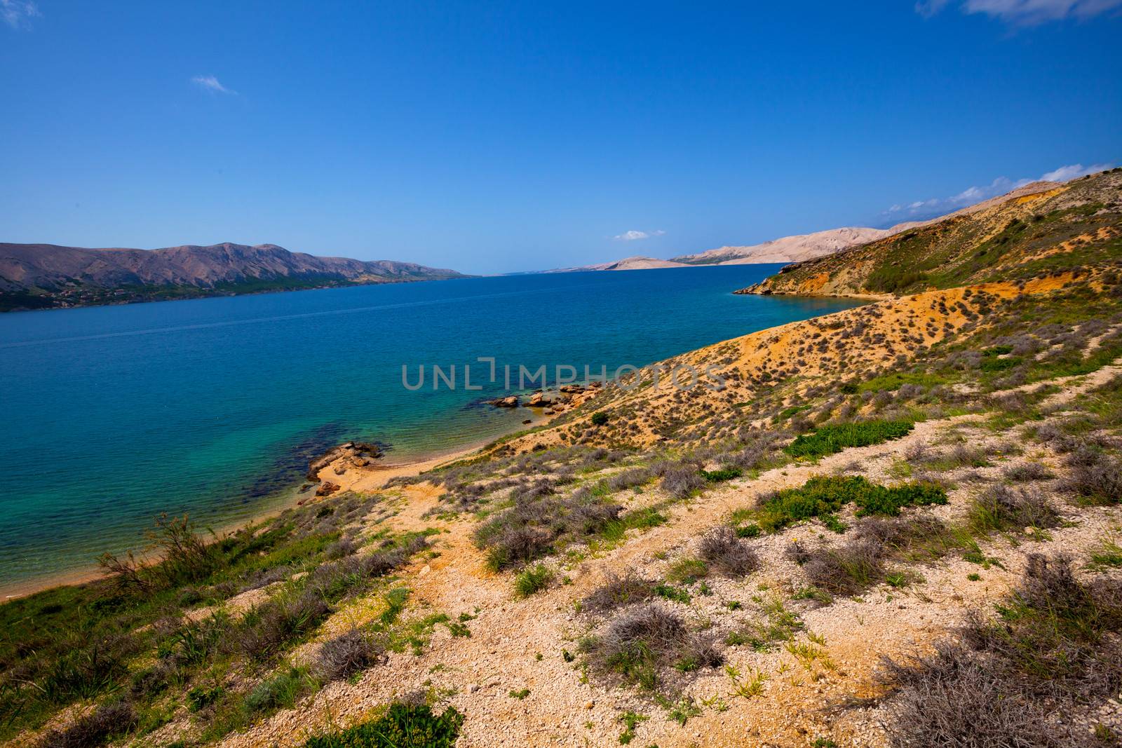 Island of Pag in Croatia