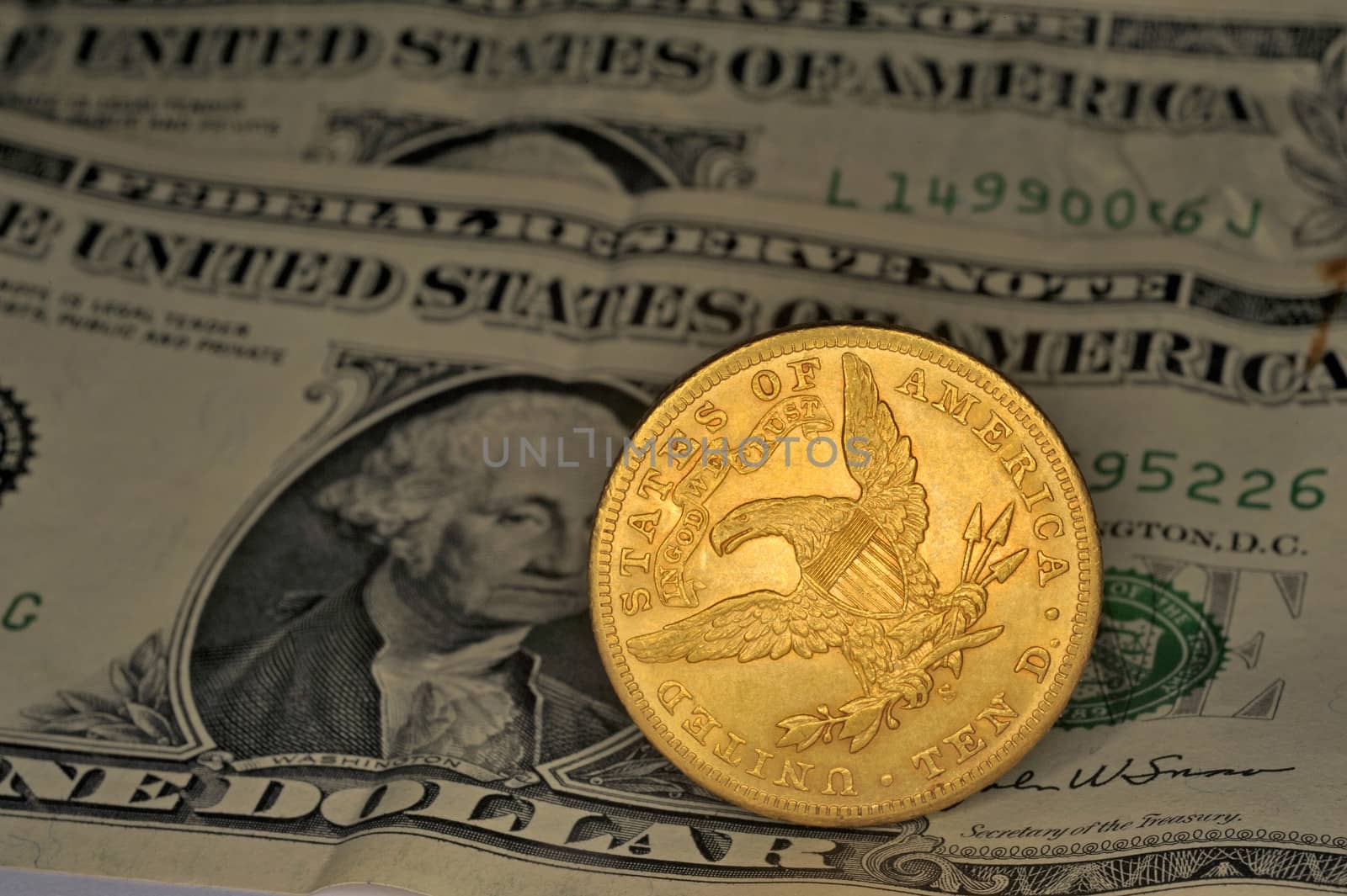 a coin ten dollar gold