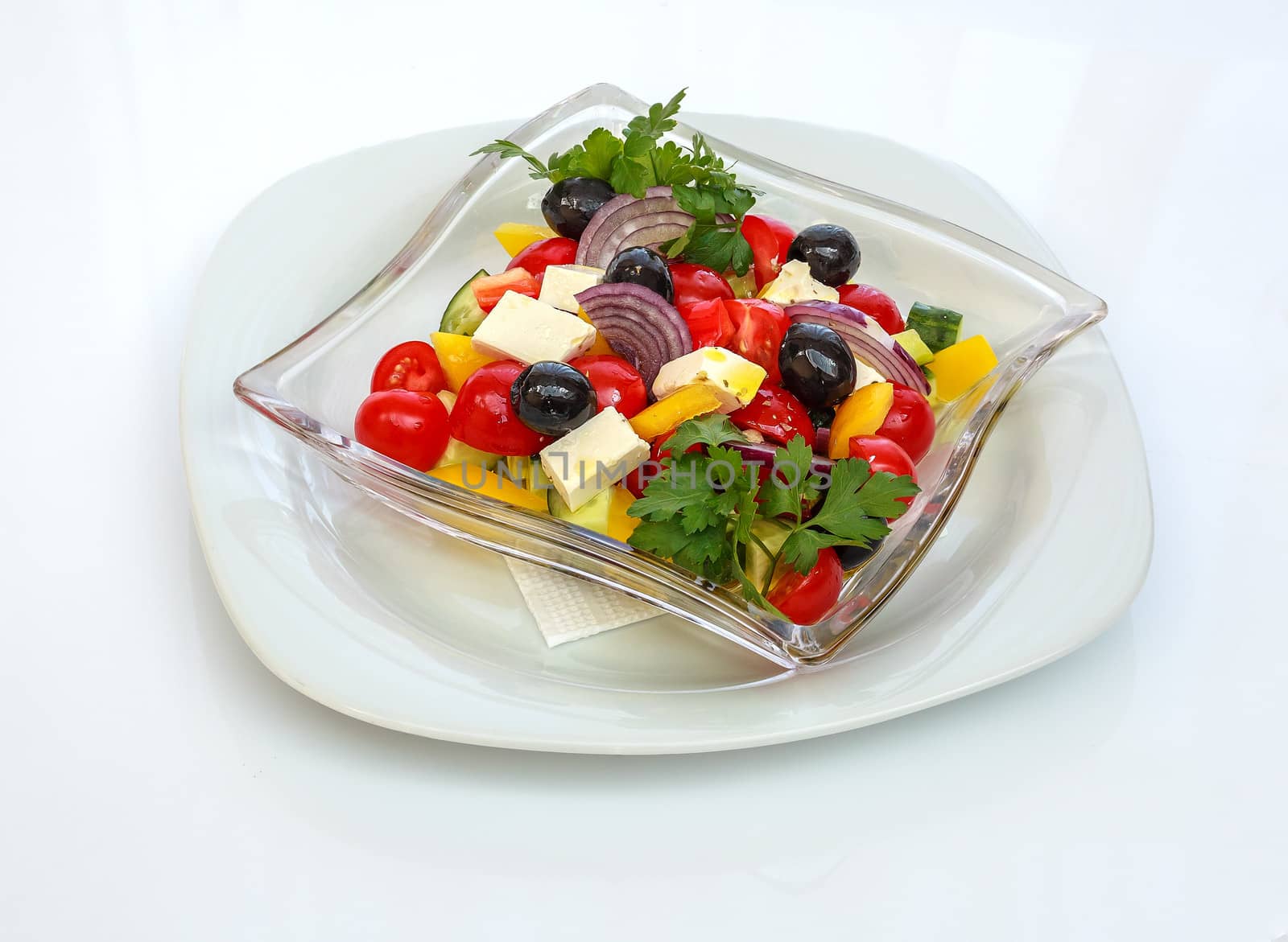 salad of fresh vegetables by fogen